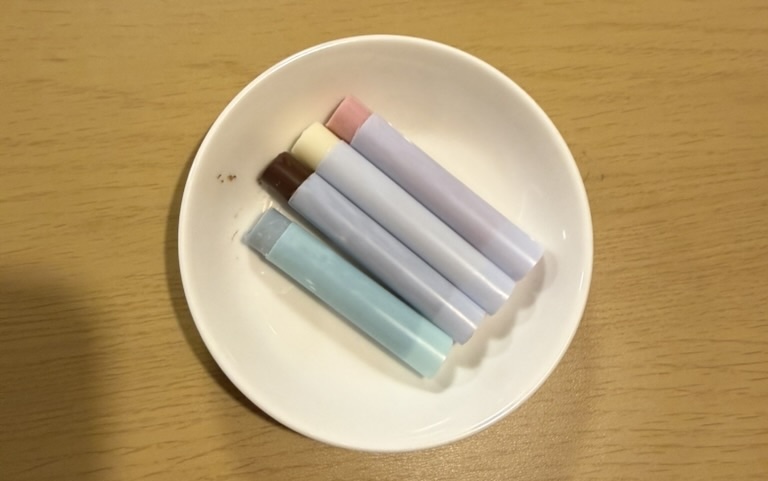 食べられるクレヨンの写真